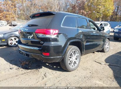 Lot #2995294837 2021 JEEP GRAND CHEROKEE OVERLAND 4X4