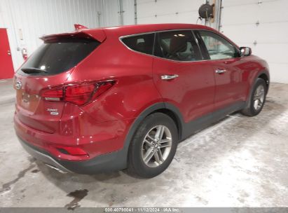 Lot #3056472908 2017 HYUNDAI SANTA FE SPORT 2.4L