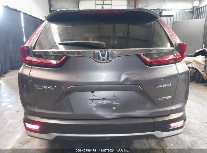 Lot #2995294826 2021 HONDA CR-V HYBRID EX