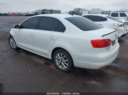 Lot #3053063506 2013 VOLKSWAGEN JETTA 2.5L SE