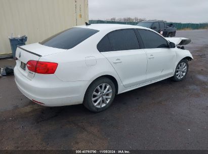 Lot #3053063506 2013 VOLKSWAGEN JETTA 2.5L SE