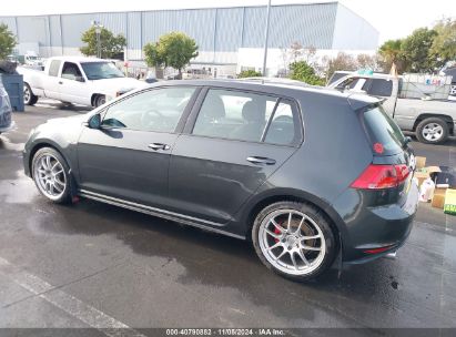 Lot #2992832160 2015 VOLKSWAGEN GOLF GTI 2.0T S 4-DOOR