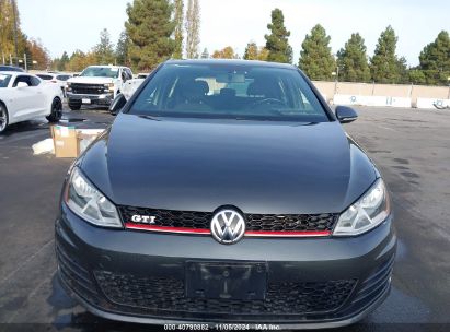 Lot #2992832160 2015 VOLKSWAGEN GOLF GTI 2.0T S 4-DOOR