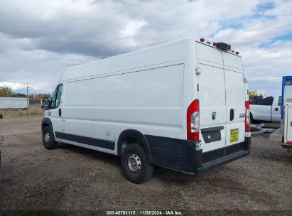 Lot #2992829021 2021 RAM PROMASTER 3500 CARGO VAN HIGH ROOF 159 WB EXT