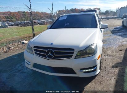 Lot #3035072986 2014 MERCEDES-BENZ C-CLASS C 250 SPORT/LUXURY