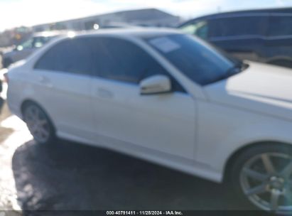 Lot #3035072986 2014 MERCEDES-BENZ C-CLASS C 250 SPORT/LUXURY