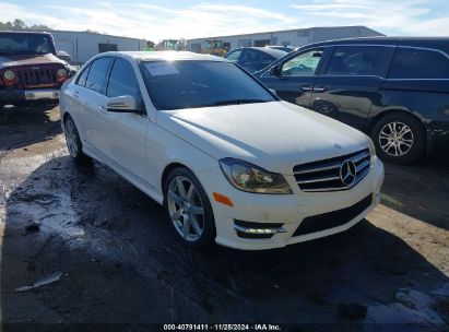 Lot #3035072986 2014 MERCEDES-BENZ C-CLASS C 250 SPORT/LUXURY