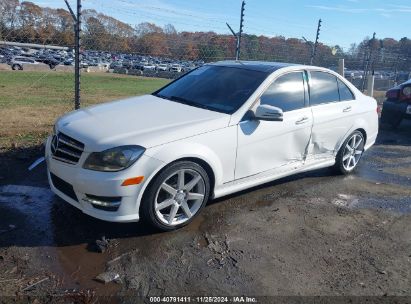 Lot #3035072986 2014 MERCEDES-BENZ C-CLASS C 250 SPORT/LUXURY