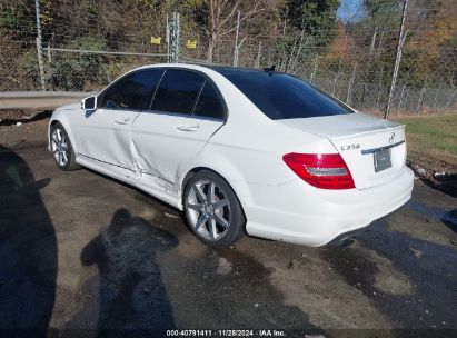 Lot #3035072986 2014 MERCEDES-BENZ C-CLASS C 250 SPORT/LUXURY