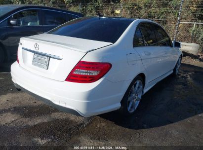 Lot #3035072986 2014 MERCEDES-BENZ C-CLASS C 250 SPORT/LUXURY