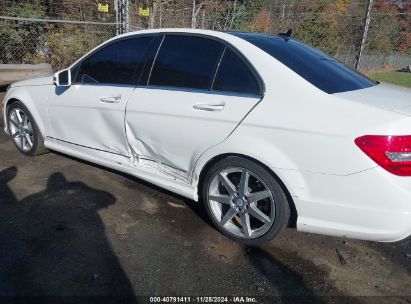 Lot #3035072986 2014 MERCEDES-BENZ C-CLASS C 250 SPORT/LUXURY