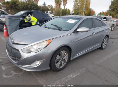 Lot #2992832155 2015 HYUNDAI SONATA HYBRID LIMITED