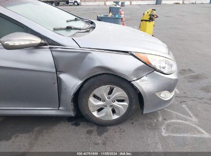 Lot #2992832155 2015 HYUNDAI SONATA HYBRID LIMITED