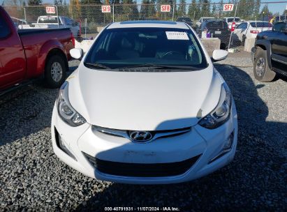 Lot #3035094873 2015 HYUNDAI ELANTRA SE