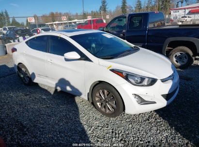 Lot #3035094873 2015 HYUNDAI ELANTRA SE