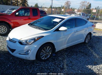 Lot #3035094873 2015 HYUNDAI ELANTRA SE