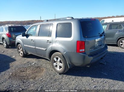 Lot #2992821555 2010 HONDA PILOT EX-L