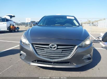 Lot #3056063387 2016 MAZDA MAZDA3 I SPORT