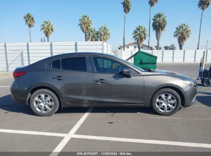 Lot #3056063387 2016 MAZDA MAZDA3 I SPORT