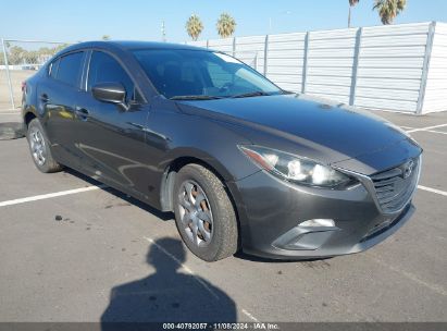 Lot #3056063387 2016 MAZDA MAZDA3 I SPORT