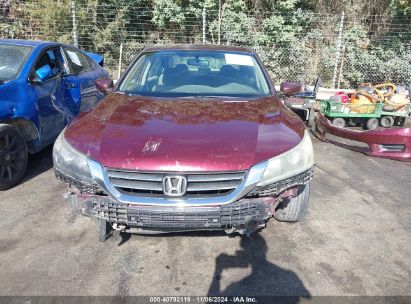 Lot #3035072967 2014 HONDA ACCORD LX