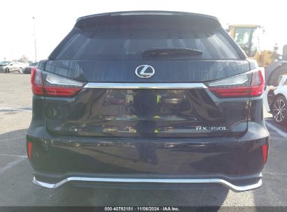 Lot #2992832139 2018 LEXUS RX 350L PREMIUM