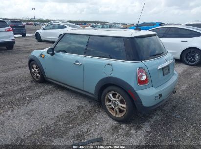 Lot #2995279992 2013 MINI HARDTOP COOPER