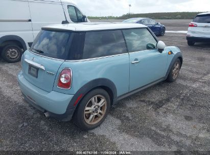 Lot #2995279992 2013 MINI HARDTOP COOPER