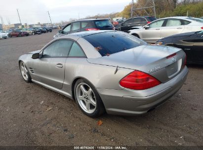 Lot #3025488648 2004 MERCEDES-BENZ SL-CLASS BASE (A7)