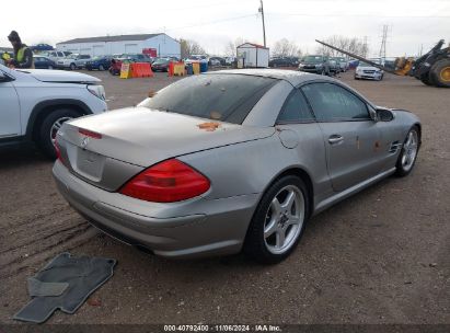 Lot #3025488648 2004 MERCEDES-BENZ SL-CLASS BASE (A7)