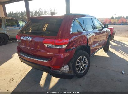 Lot #3035094861 2014 JEEP GRAND CHEROKEE LIMITED