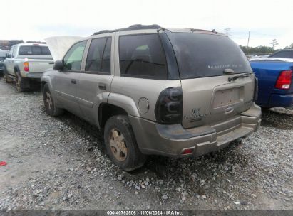 Lot #3007839213 2002 CHEVROLET TRAILBLAZER LS