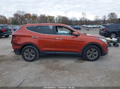 Lot #3052076187 2016 HYUNDAI SANTA FE SPORT 2.4L