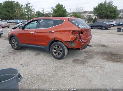 Lot #3052076187 2016 HYUNDAI SANTA FE SPORT 2.4L