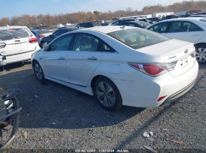 Lot #2992821534 2013 HYUNDAI SONATA HYBRID LIMITED