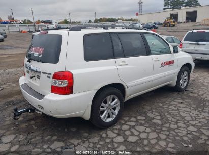 Lot #3005345622 2006 TOYOTA HIGHLANDER HYBRID V6