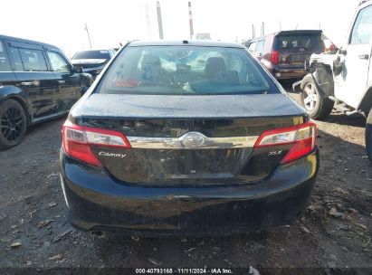 Lot #3035072940 2014 TOYOTA CAMRY XLE V6