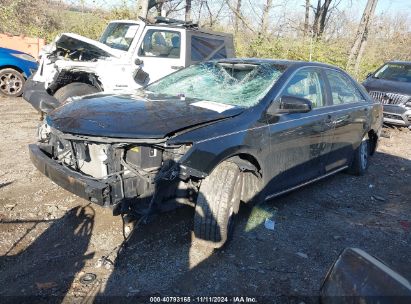 Lot #3035072940 2014 TOYOTA CAMRY XLE V6