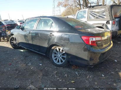 Lot #3035072940 2014 TOYOTA CAMRY XLE V6