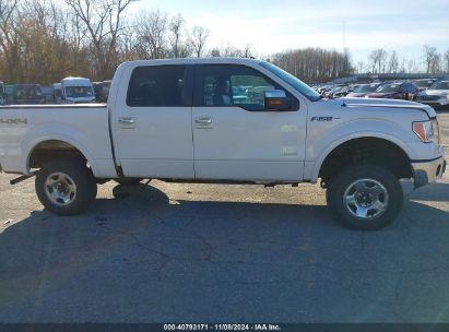 Lot #2992821510 2012 FORD F-150 LARIAT