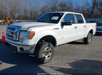 Lot #2992821510 2012 FORD F-150 LARIAT