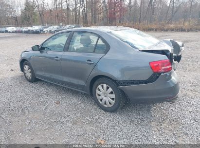 Lot #3042569731 2015 VOLKSWAGEN JETTA 2.0L S