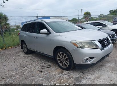 Lot #3005345594 2014 NISSAN PATHFINDER SL