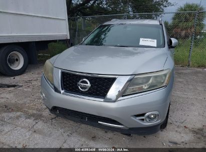 Lot #3005345594 2014 NISSAN PATHFINDER SL