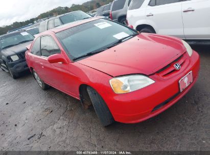 Lot #2995294770 2001 HONDA CIVIC EX