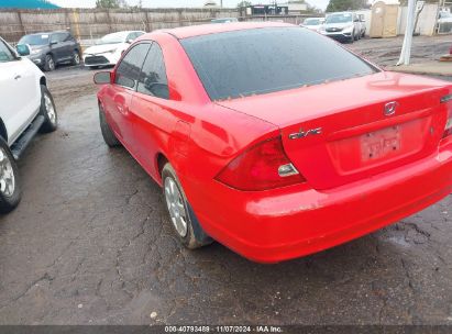 Lot #2995294770 2001 HONDA CIVIC EX