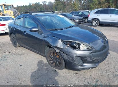 Lot #3005345607 2012 MAZDA MAZDA3 I TOURING