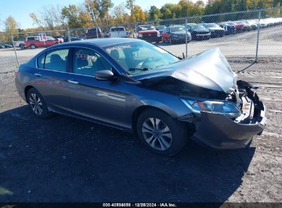 Lot #3042569701 2013 HONDA ACCORD LX