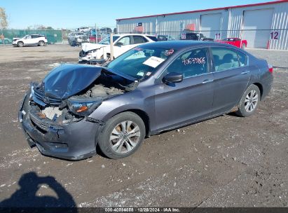 Lot #3042569701 2013 HONDA ACCORD LX