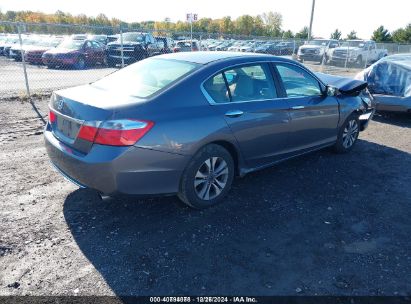 Lot #3042569701 2013 HONDA ACCORD LX